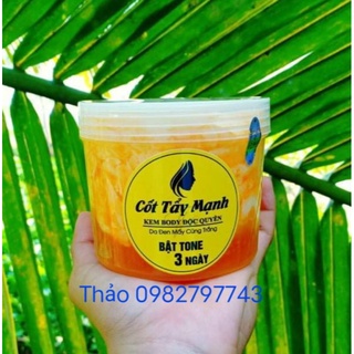 Cốt tẩy bạch bật tone 3 ngày hủ 500gr
