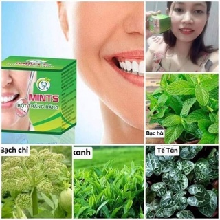 Bột trắng răng Mints