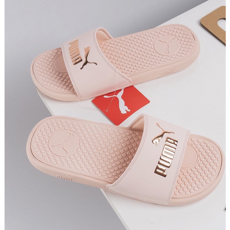 Dép Puma Chính Hãng Cool Cat Pink 371013 15 - 383623 02 - 383654 01 - Dép Thời Trang Nữ Hồng Authentic - Halasneaker.com