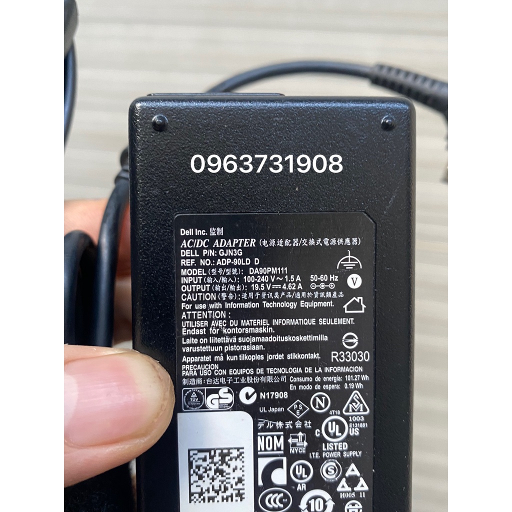 Sạc Laptop Dell Vostro 5480 5560 chính hãng tháo máy DELL