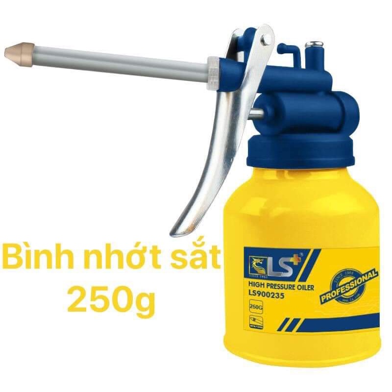 Bình Châm Nhớt 250g Sắt Thương Hiệu LS+ - Bình Châm Nhớt LS+ 250g