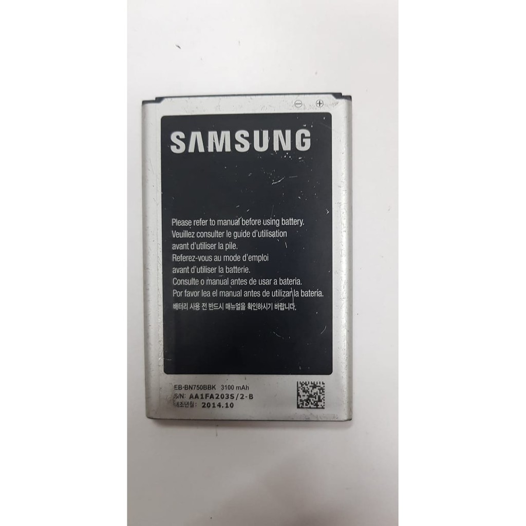 Pin SamSung Note 3 EB-BN750BBK Zin Tháo Máy Đã Sử Dụng