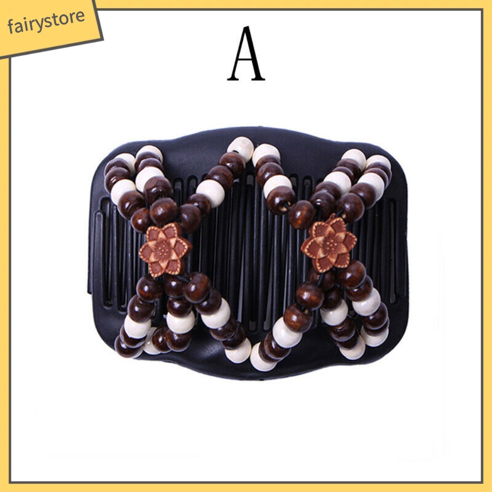 Lược Gỗ Cài Tóc Phong Cách Vintage Thời Trang Cho Nữ