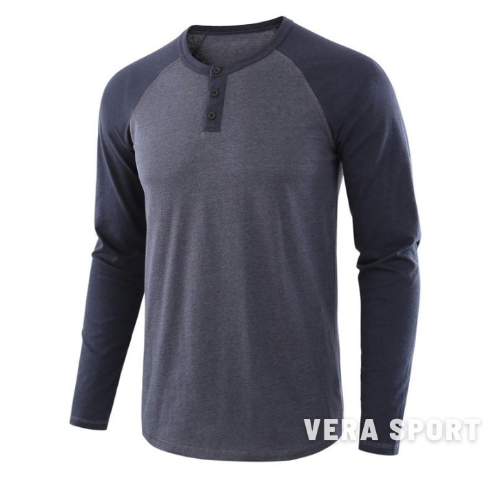 Áo thu đông nam tay dài phong cách thể thao năng động, thời trang nam 2020 | BigBuy360 - bigbuy360.vn