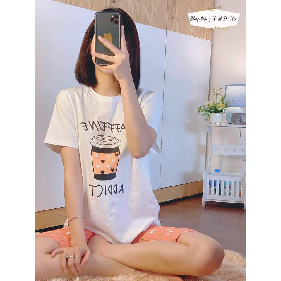 [Trẻ Trung] Bộ Lửng Mặc Nhà Áo Cộc Vải Cotton, Quần Thô Lỡ Cho Mùa Hè Này Chất Cực Mát Full Size | BigBuy360 - bigbuy360.vn