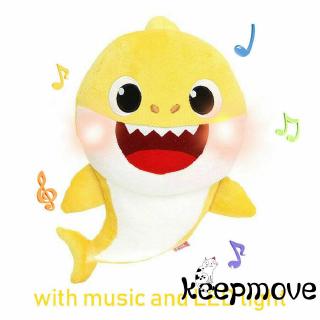 ☛☏❤Baby Shark Plush Singing Plush Toys Music Song Doll English Creative Gift Toy