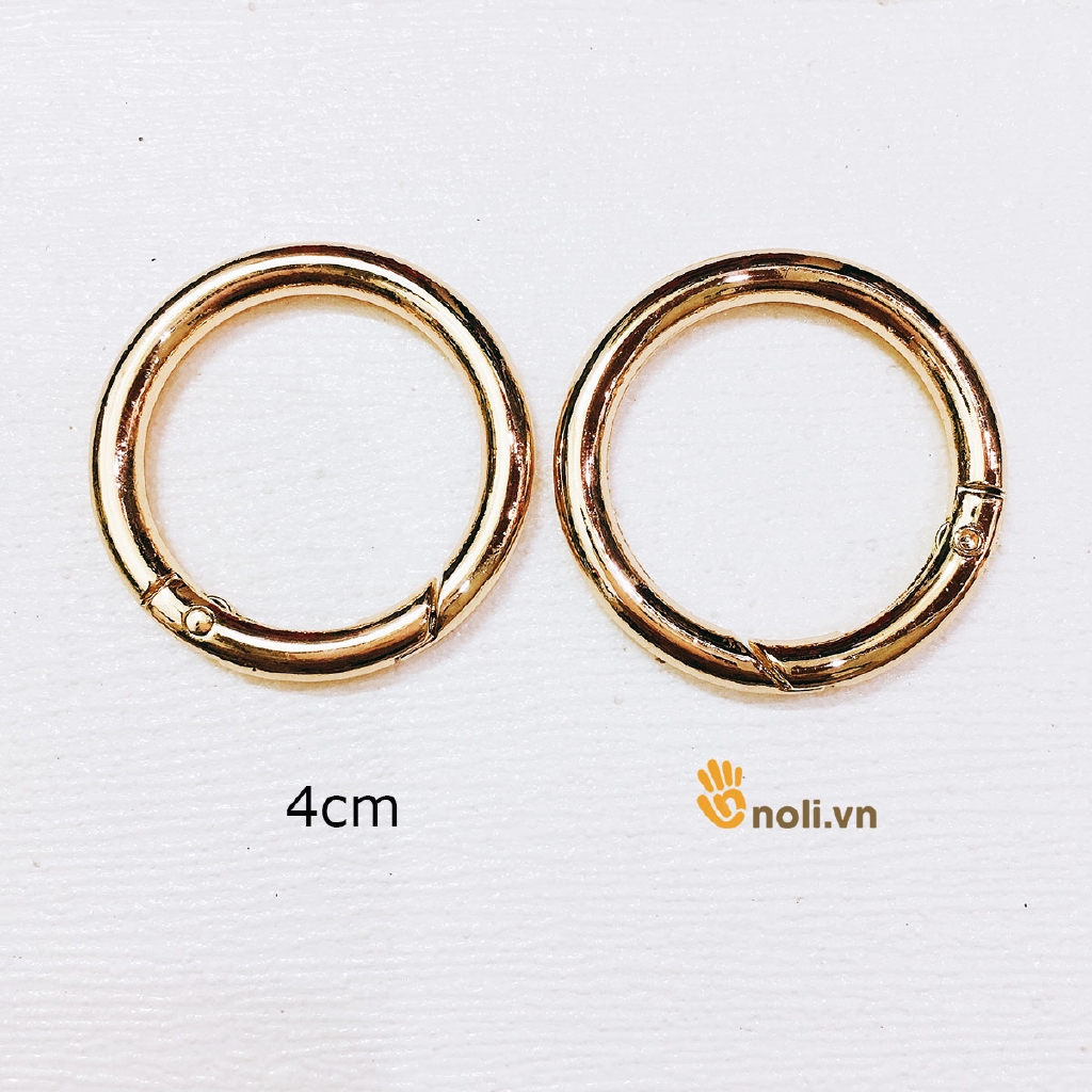 Khoen tròn mở 40mm (1 cái)