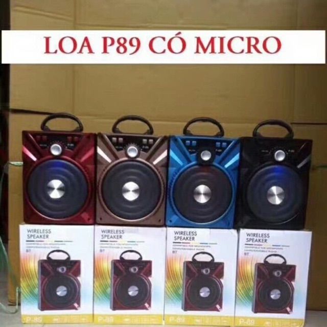LOA BLUETOOTH P89