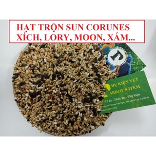 200gram hạt trộn cho SUN CORUNES, GREEN CHEEK, GREEN NECK, XÍCH