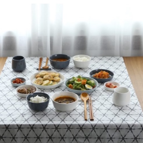Bộ bát đĩa Mono 2 người tối giản 11P -Erato- Hàng nhập khẩu Hàn Quốc