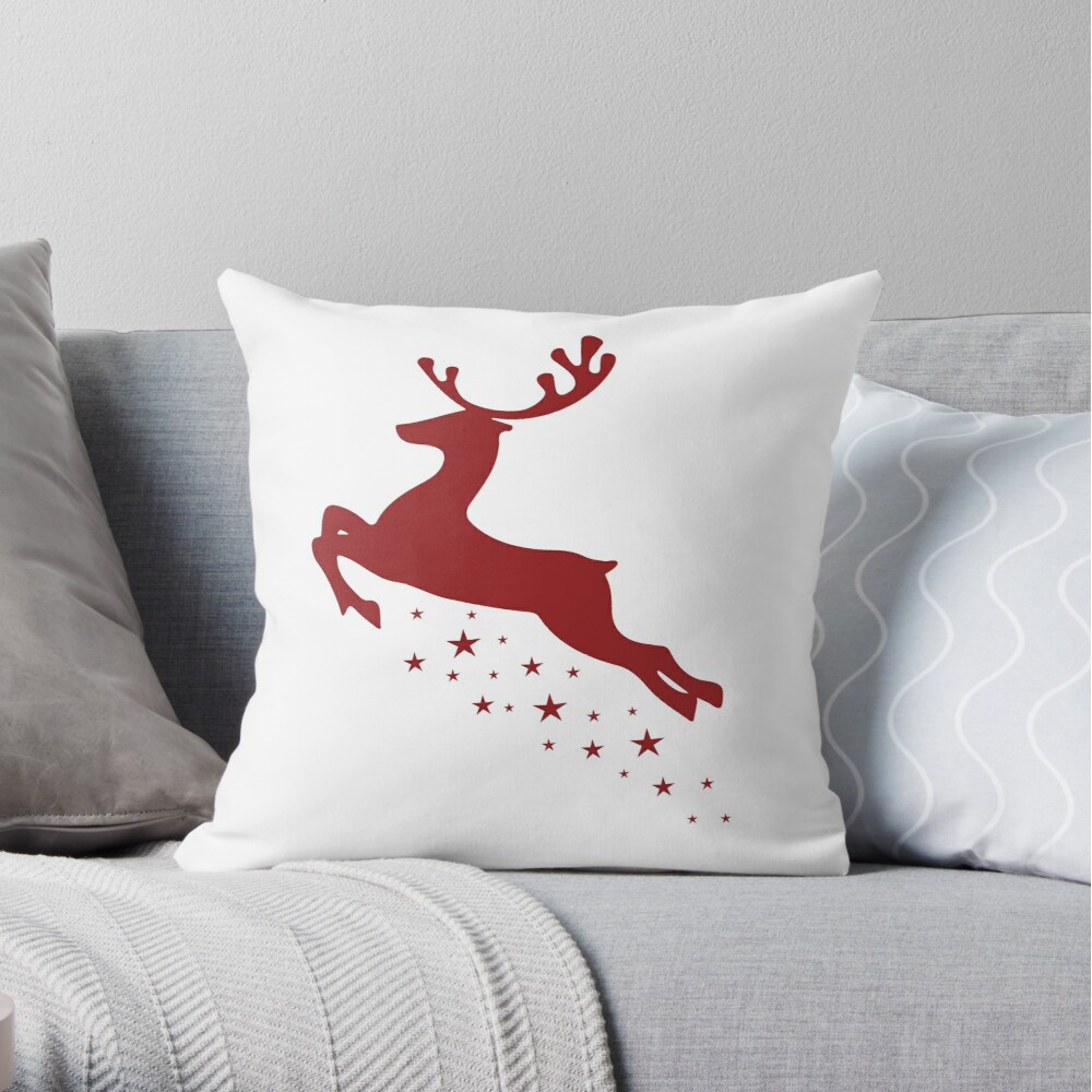Gối vuông trang trí giáng sinh chào đón Noel Merry Christmas