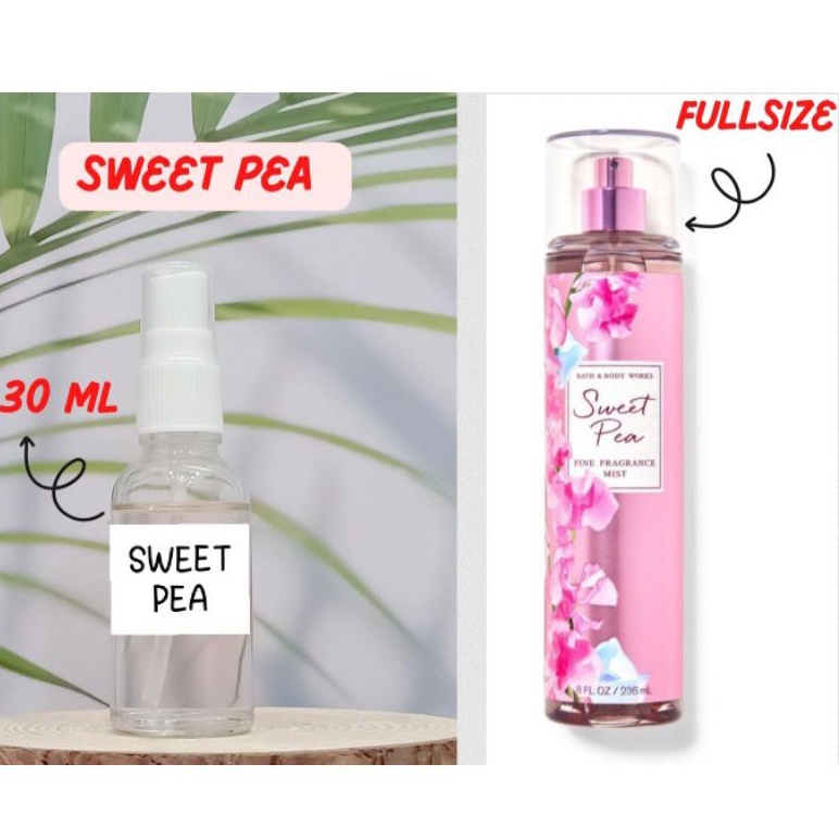 (30ML)XỊT THƠM SWEET PEA BATH AND BODYWORKS