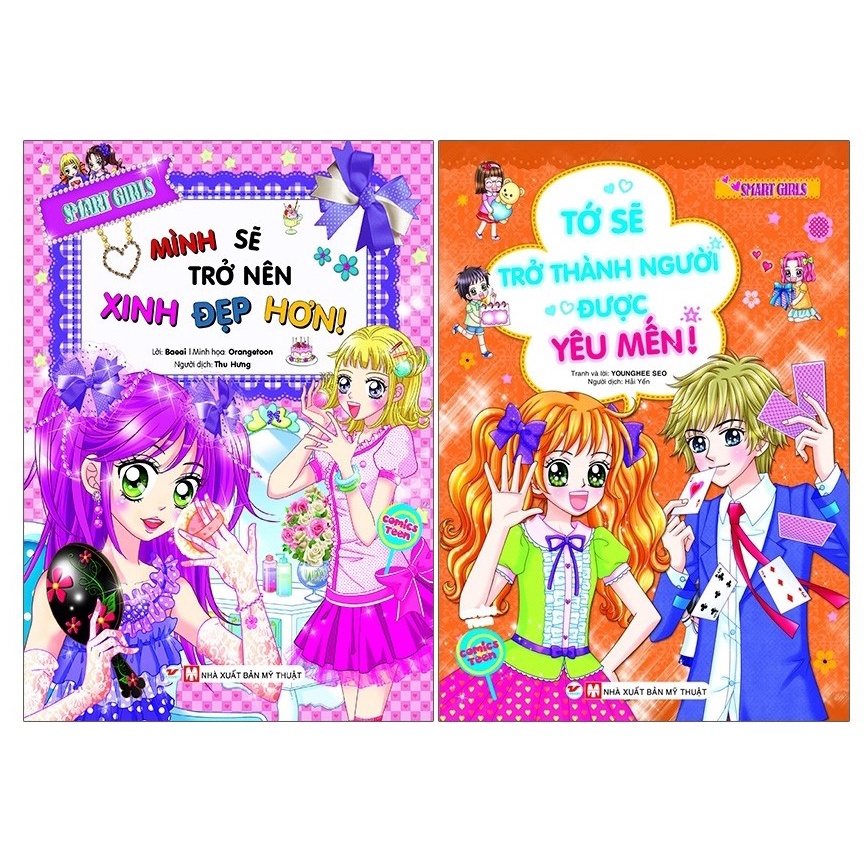 Sách - Combo Tớ Sẽ Trở Thành Người Được Yêu Mến