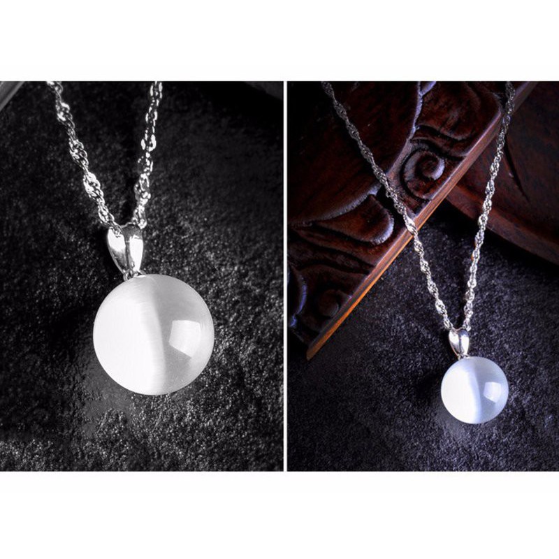 Dây Chuyền Trái Châu Bạc 925 Cao Cấp S578