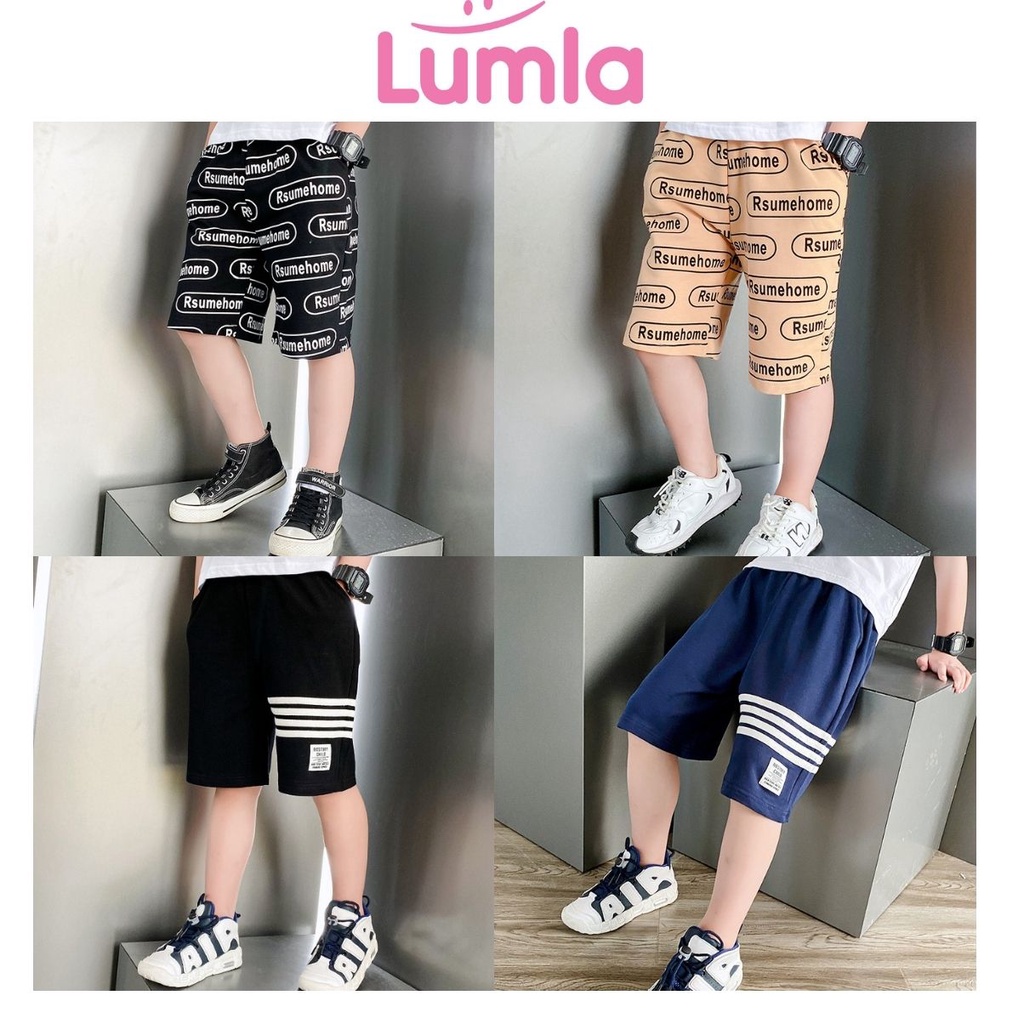 Quần short bé trai size đại từ 4 đến 14 tuổi