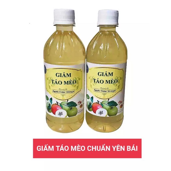 Giấm táo mèo tươi Yên Bái đậm đặc nguyên chất 100%