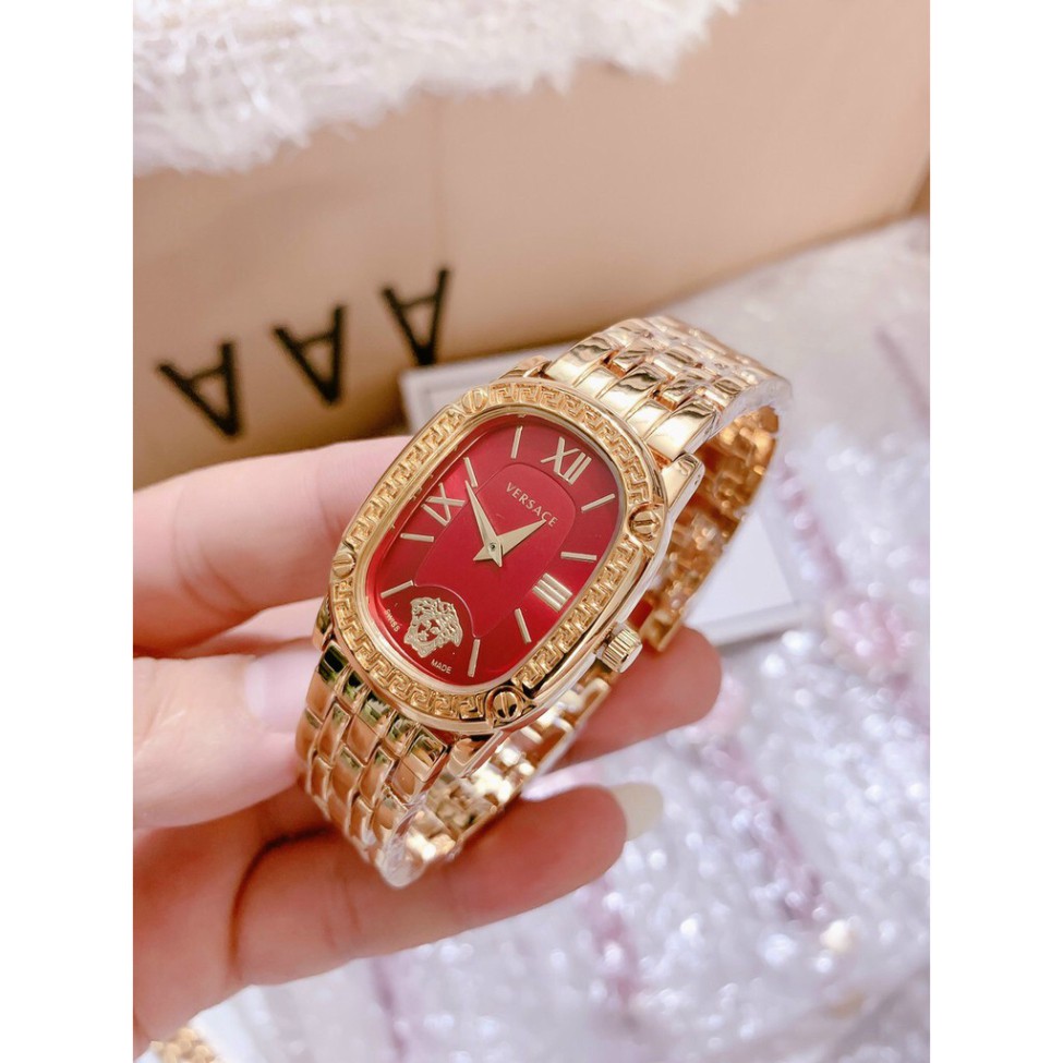 Đồng hồ nữ Versace dây thép đặc sang trọng, bảo hành 12 tháng