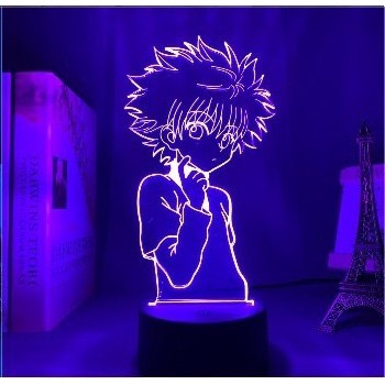 Đèn ngủ 3d Anime Hunter X Hunter cho phòng ngủ Manga Quà tặng