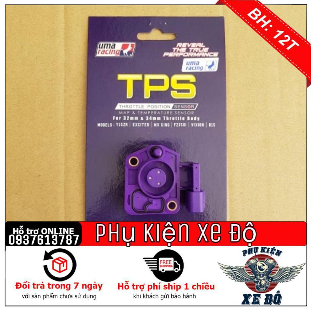 free ship TPS Uma Racing dành cho Exciter 150