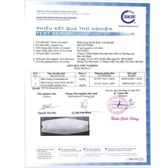 Set 50 khẩu trang KF94 CHỐNG NƯỚC Loại 1 mềm mịn 4 lớp 99% kháng khuẩn