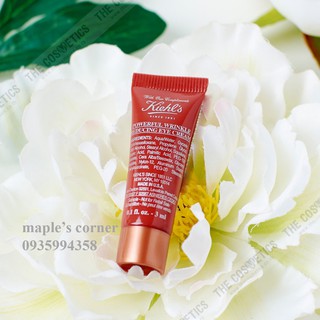 KEM DƯỠNG MẮT CHỐNG NHĂN KIEHL'S POWERFUL WRINKLE REDUCING EYE CREAM 3ml
