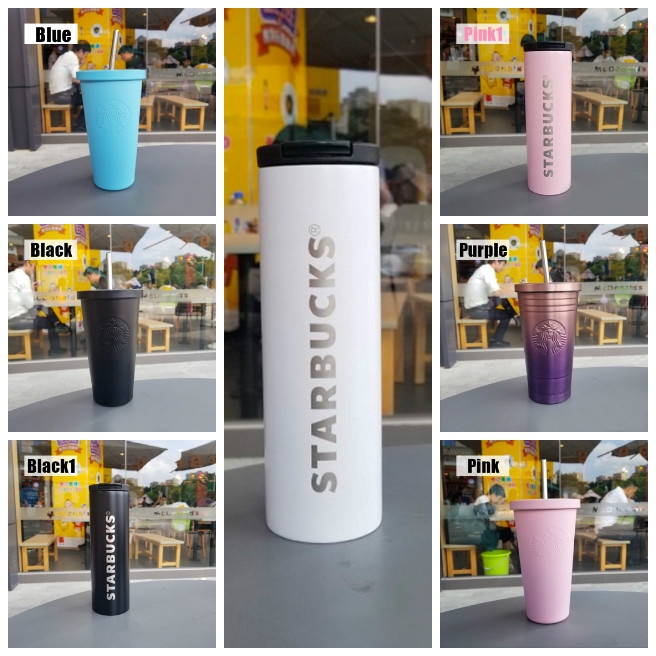 Water Cups Vacuum Travel 500ml Starbucks Thermos Cup Drinking Mug Tumbler Stainless Steel