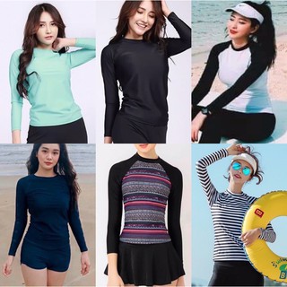 Đồ bơi nữ, Đồ bơi nữ họa tiết hoa dài tay cực chất thun mát