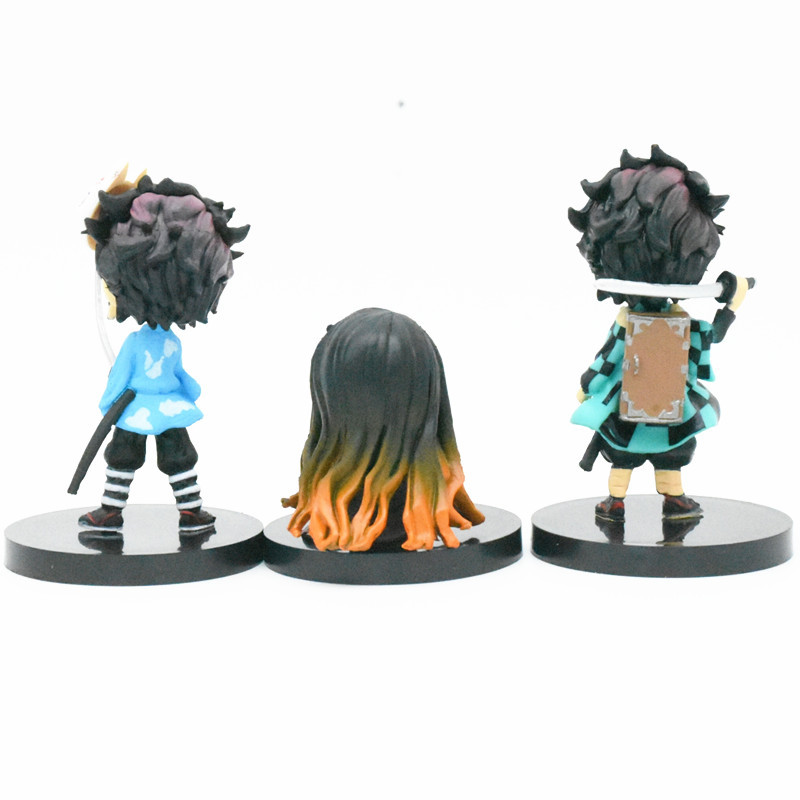 (6PCS) Demon Slayer 6 Mô Hình 1-2 Thế Hệ Tư Thế Ngồi Phiên Bản Q Phụ Kiện Búp Bê Búp Bê Búp Bê Búp Bê đồ Trang Trí Mô Hình Làm Bằng Tay