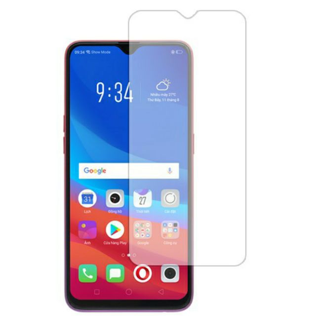 Combo 2 kính cường lực Oppo A12 trong suốt