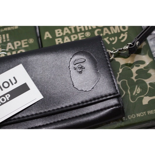 Ví Bape - A Bathing Ape [Ảnh thật- Có túi Bape]