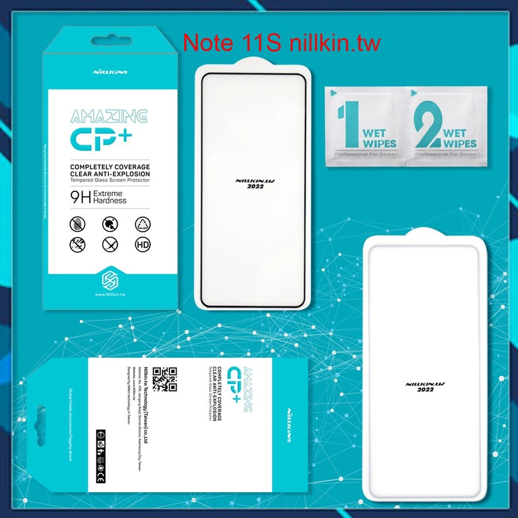 Kính cường lực Nillkin.tw mẫu 2022 cho Xiaomi Redmi Note 10 Pro Max/11/11 Pro/11S