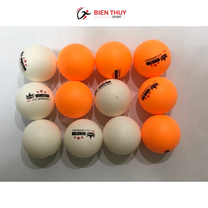 Sỉ 30 Quả Bóng Bàn WINSTAR 3 Sao (40+) CAO CẤP - HÀNG CHÍCH HÃNG