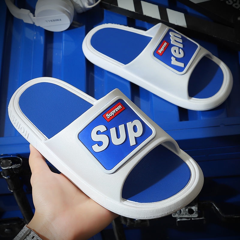 Dép đi trong nhà unisex nam nữ Suprem thời trang ulzzang Hàn Quốc đi cực êm mềm chân siêu Hot 2023 TH-87