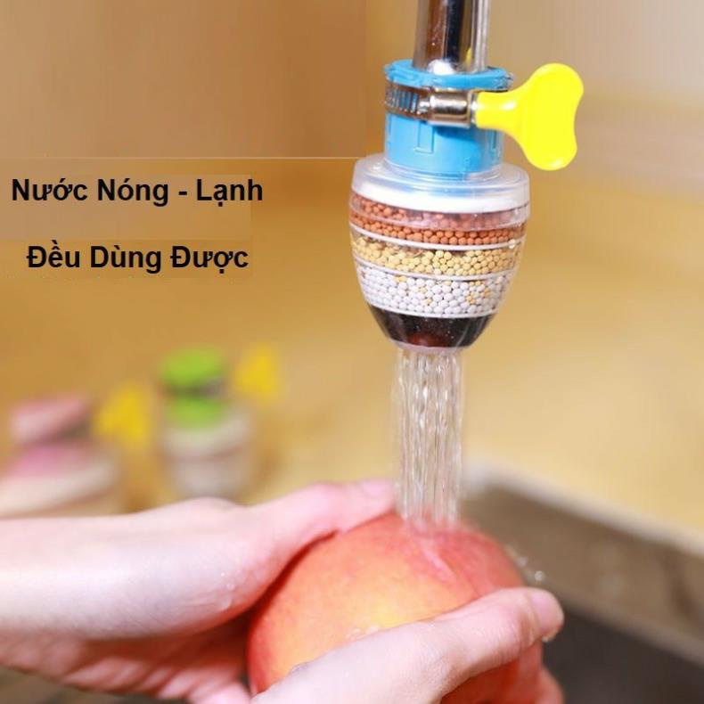 Đầu Lọc Nước Trực Tiếp Tại Vòi 6 Tầng Lọc sẵn hàng