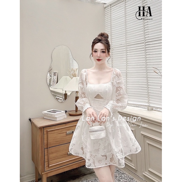 VÁY REN THIẾT KẾ TIỂU THƯ TRL34