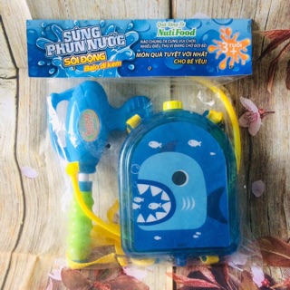 Đồ chơi balo kèm súng phun nước -quà tặng sữa Nutifood