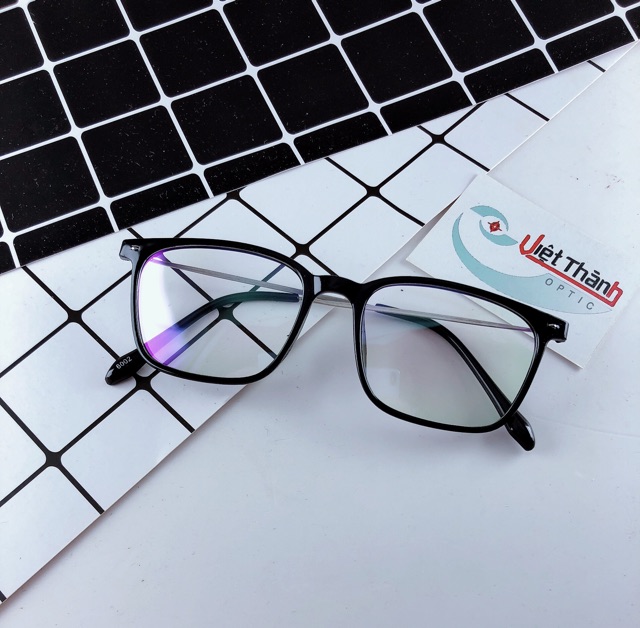 Gọng kính ombre dẻo vuông vừa nhận lắp mắt cận viễn loạn OM06