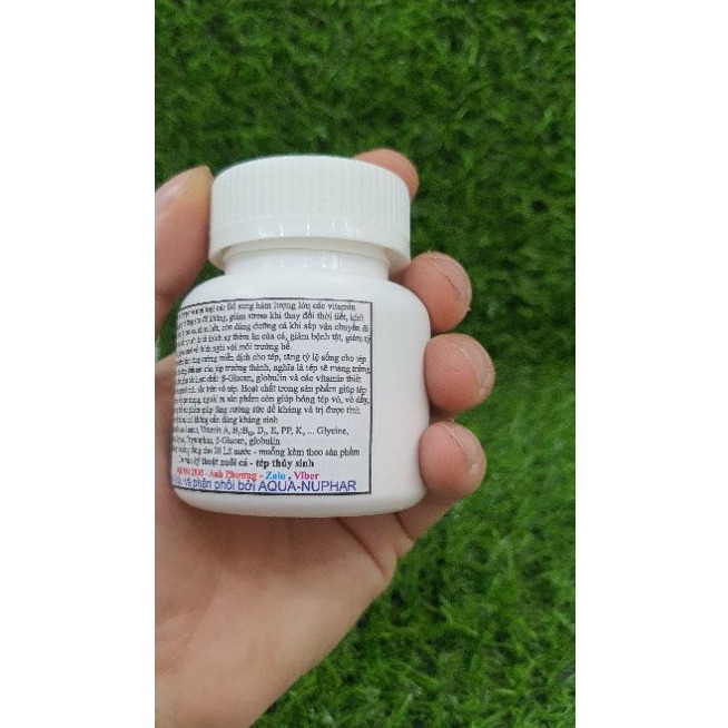 Vitamin cá tép VITA EXTRA - NUPHAR -- Vitamin cao cấp cho cá tép