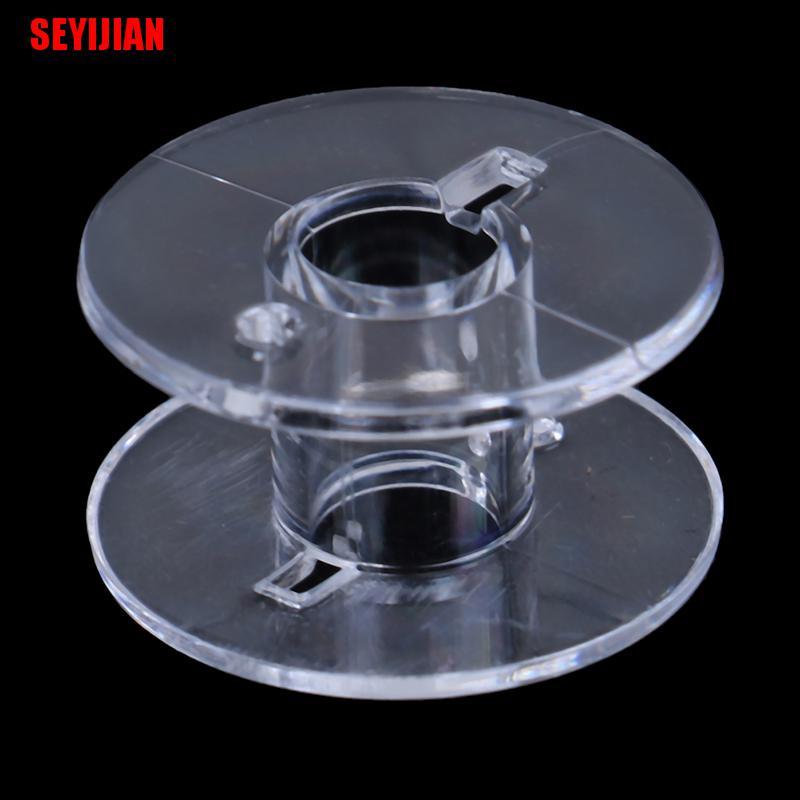 Set 10 / 50 Suốt Chỉ Bằng Nhựa Chất Lượng Cao