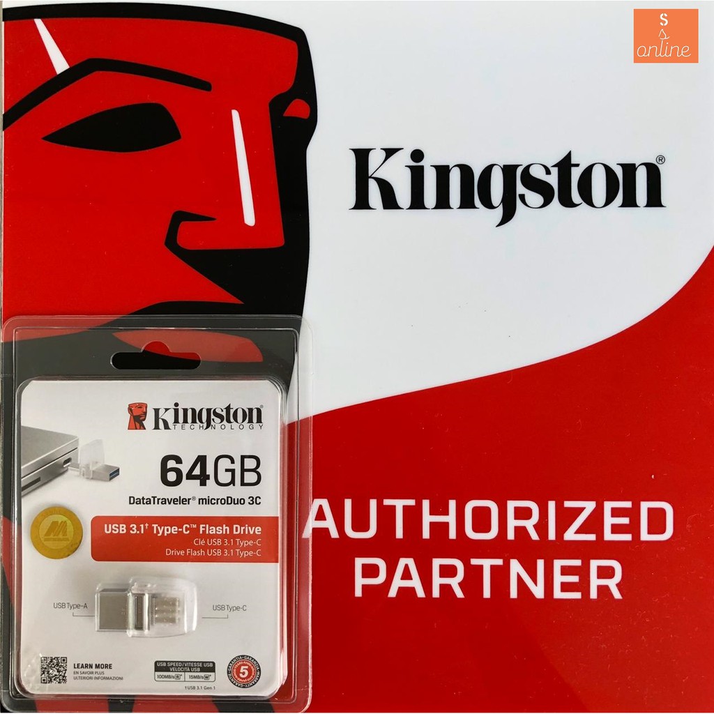 Cáp Dữ Liệu Kingston Datatraveler 3c 64gb Otg Flashdisk