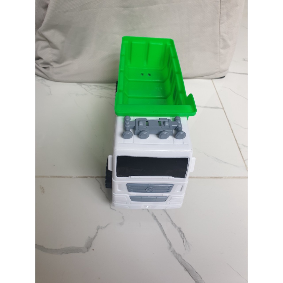 Đồ Chơi Xe bồn trộn bê tông / Xe tải / Xe thùng / Xe ben chạy bánh đà như thật cho bé