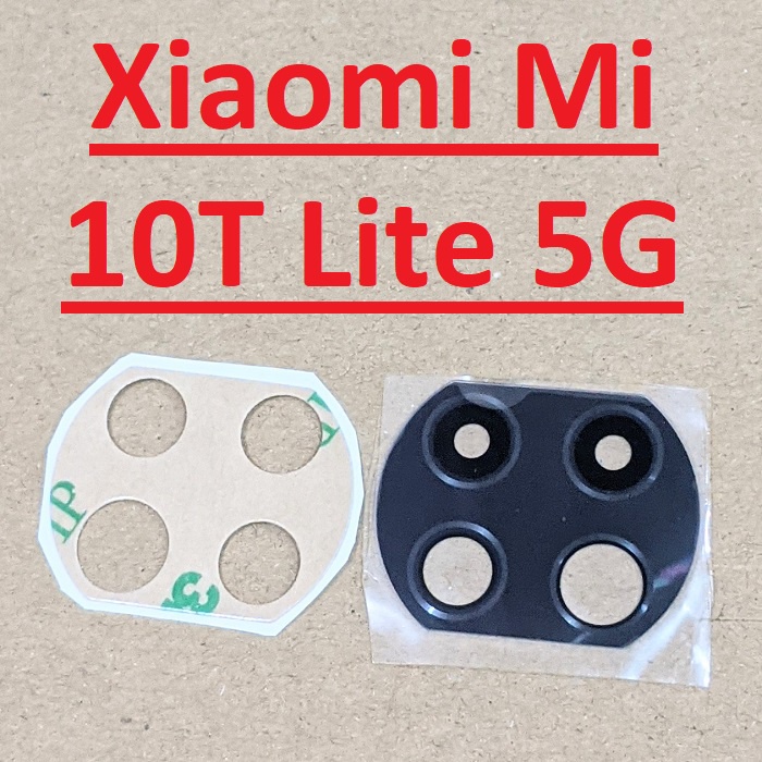 Mặt Kính Camera Sau Xiaomi Mi 10T Lite 5G Dành Để Thay Thế Kính Camera Trầy, Vỡ, Bể Linh Kiện Thay Thế