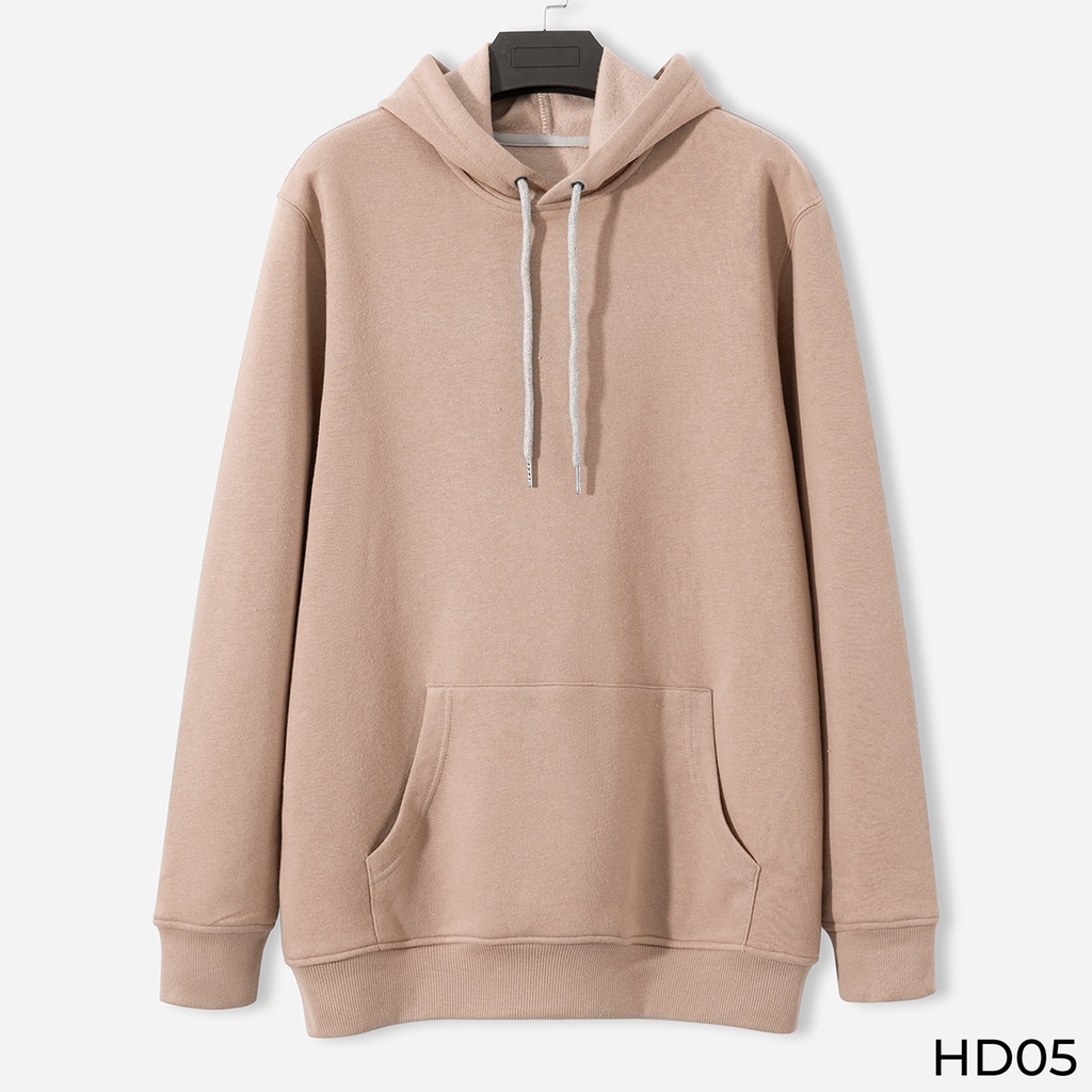 Áo Hoodie Trơn Nhiều Màu Thiết Kế Năng Động Kiểu Dáng Cao Cấp VICERO