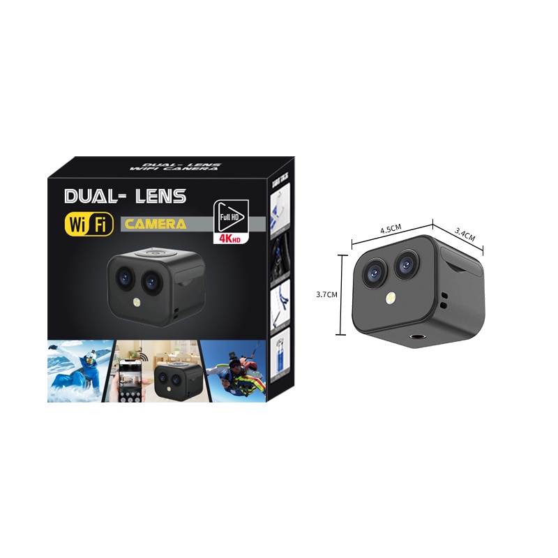 Camera Giám Sát mini ip wifi Không Dây hd 4k Có Tầm Nhìn Ban Đêm Thông Minh