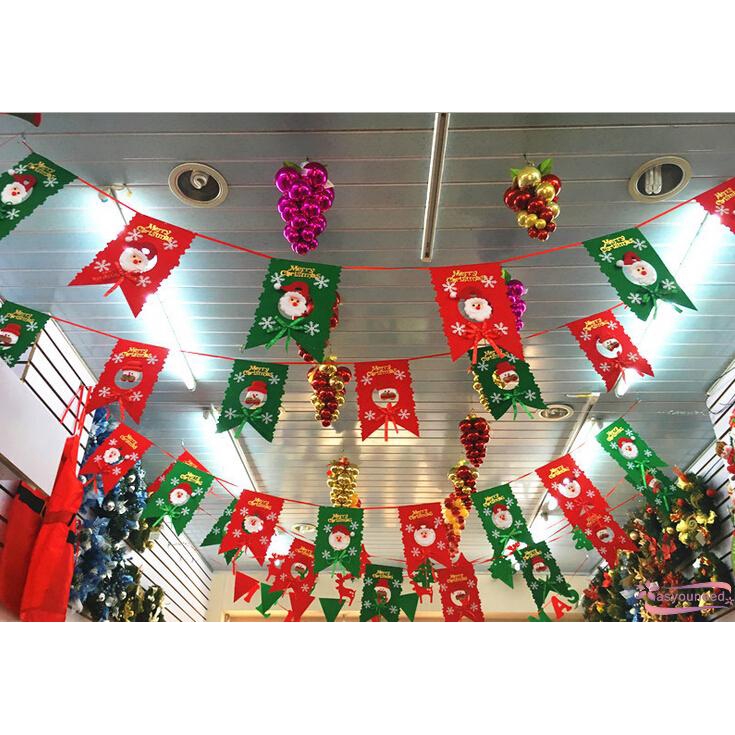 Cờ treo trang trí cây thông Noel