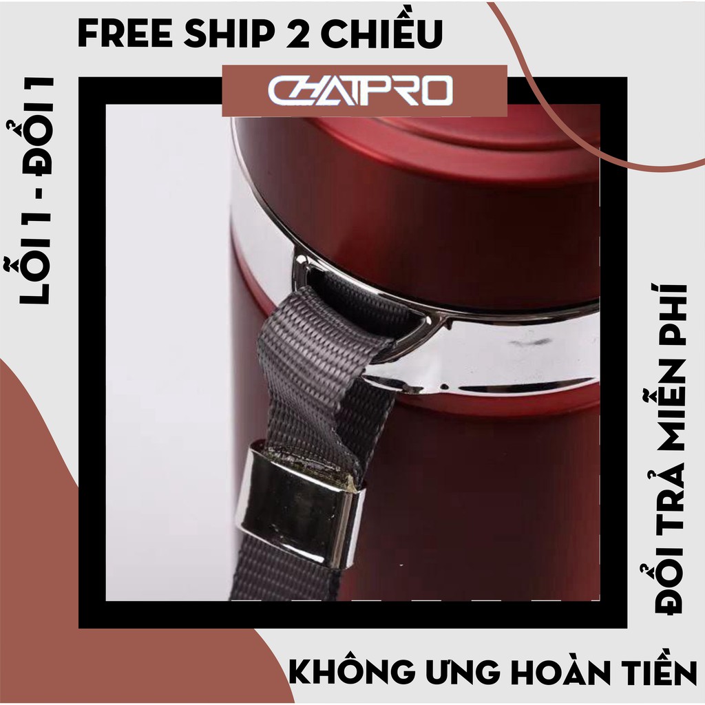 [Hàng Nội Địa] Bình Giữ Nhiệt Inox 1200ml Hàng Cao Cấp - Bảo Hành 12 Tháng