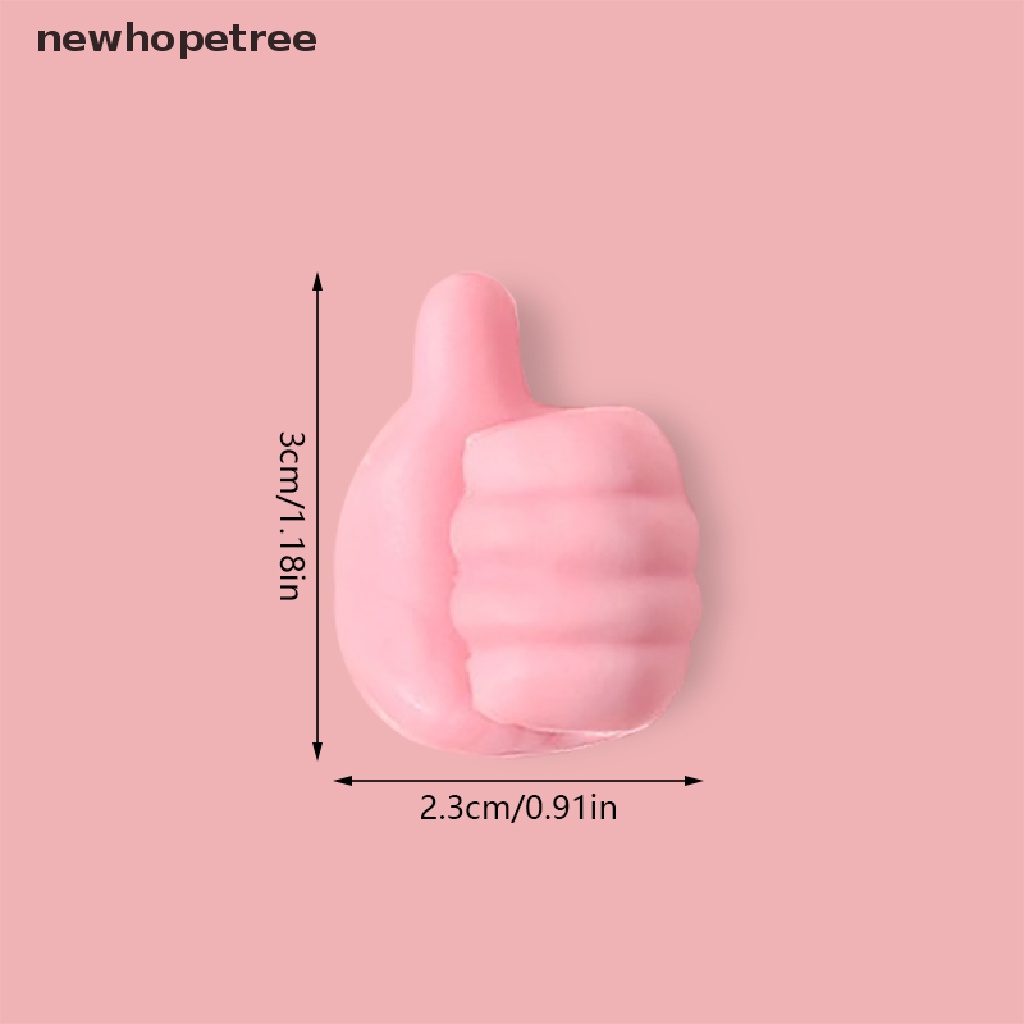 Giá Đỡ Cáp Sạc USB Hình Ngón Tay Cái Sáng Tạo Thú Vị