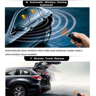 Sét 2 bộ chìa khóa thông minh START-STOP điều khiển từ xa cho các hãng xe ô tô