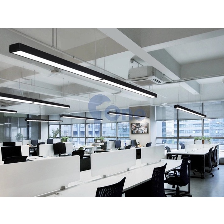 Đèn thả văn phòng cao cấp 1,2m 36w bản 70mm, 100mm (hợp kim nhôm)
