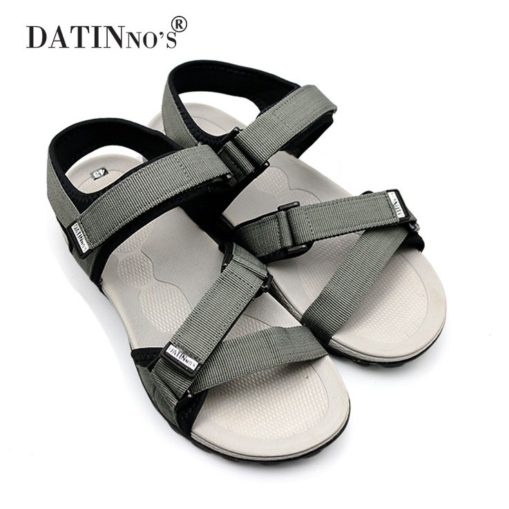 Giày Sandal Nam Quai Ngang DATINNOS Đen Xám Xanh Đỏ SDDN102 Bảo Hành Chính Hãng 12 Tháng ️🥋